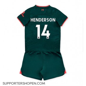 Liverpool Jordan Henderson #14 Tredje tröja Barn 2022-23 Kortärmad (+ korta byxor)